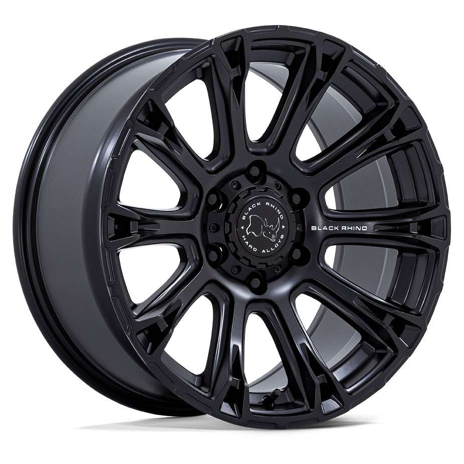 Euro Black R20 Black Rhino Diamondback BR020 20x9 Matte Black - BR020MX20905012
