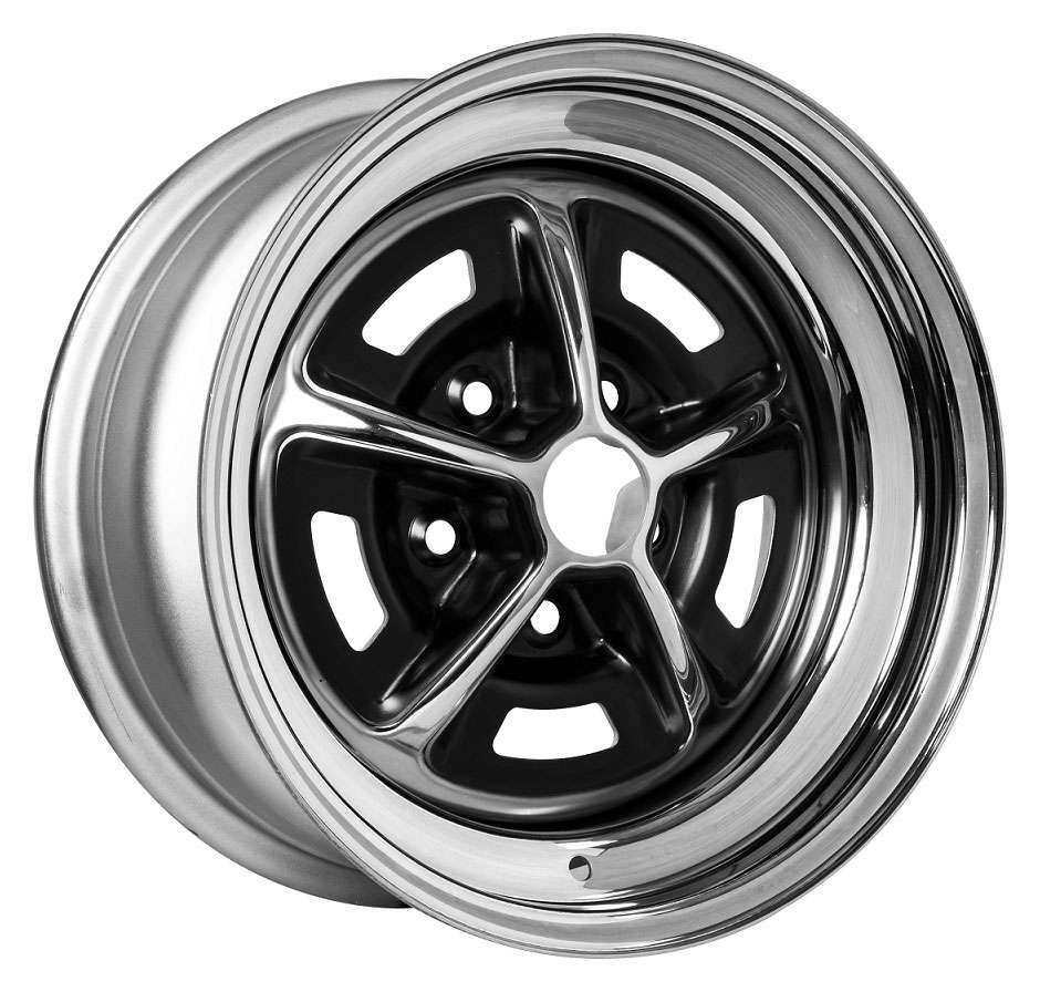 Boyd Coddington 50 Series SS 15x8 Chrome/Semi Gloss Black - 50