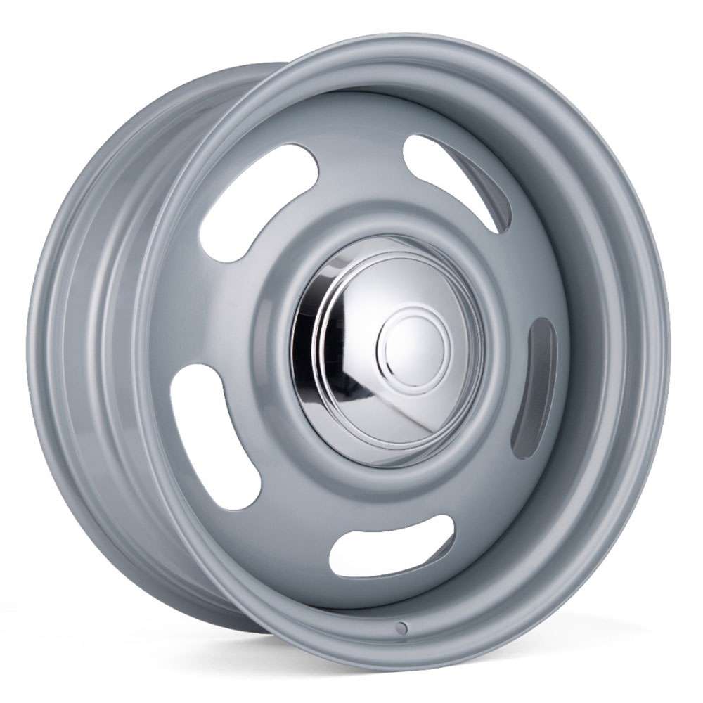 Boyd Coddington 55 Steel Rally/Cap 20x9 Silver - 55-29060S