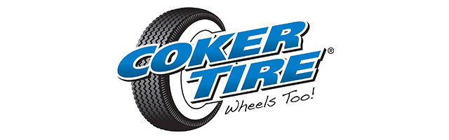 Vintage whitewall tires from Coker including wide whitewalls and period-correct tread patterns for classic car restoration