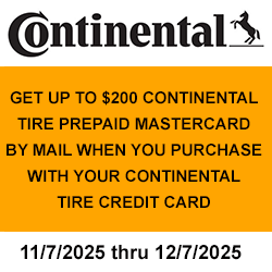 Continental Tire Rebate