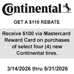 Continental Tire Rebate