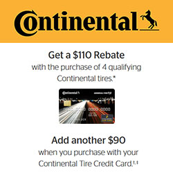 Continental Tire Rebate