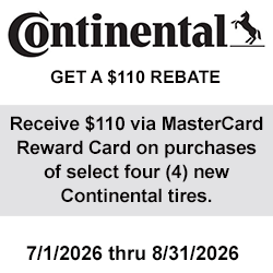 Continental Tire Rebate