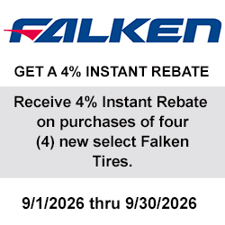 Falken Tire Rebate