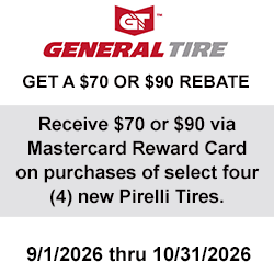 General Tire Rebate