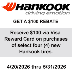Hankook Tire Rebate