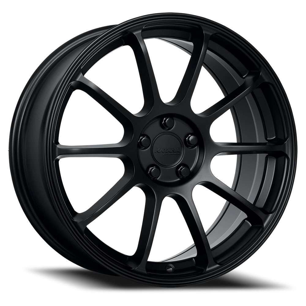 Katana Racing KR07 18x8 Matte Black - KR07-188054MB
