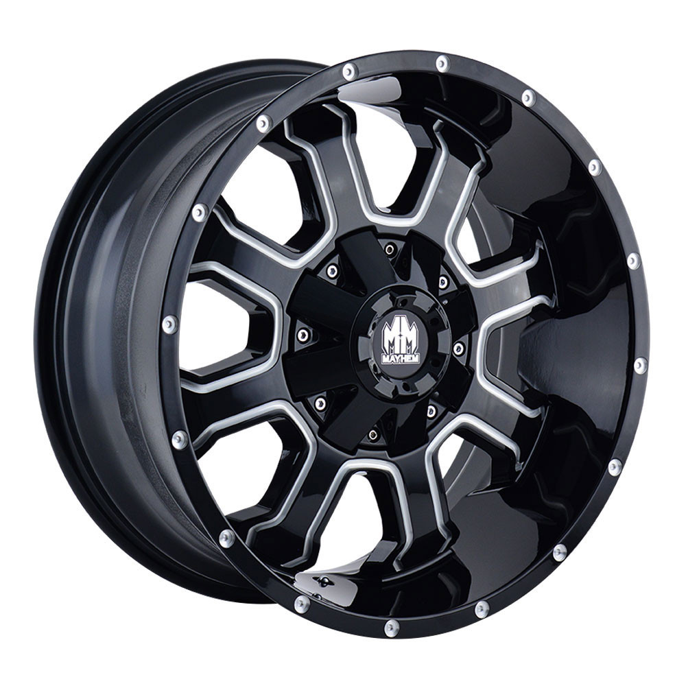 Mayhem Cortex Mayhem 8103 Fierce Black w/Milled Spokes