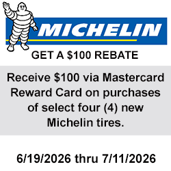 Michelin Tire Rebate