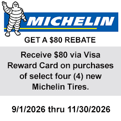 Michelin Tire Rebate