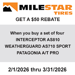 Milestar Tire Rebate