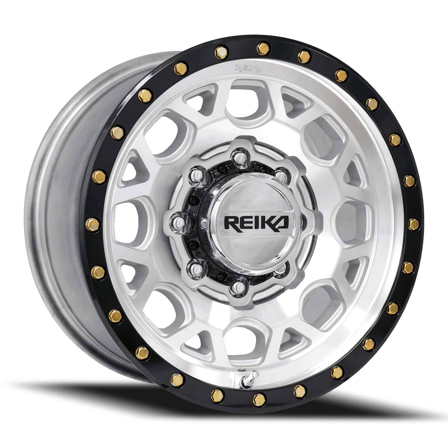 Rika R45 Reika Marauder R45 17x9 Machined/Gloss Black Ring - R45790187055F