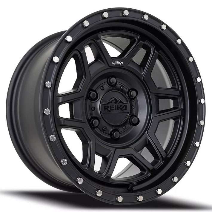 Reika VS Trooper R40 17x9 Satin Black - R40790126503F