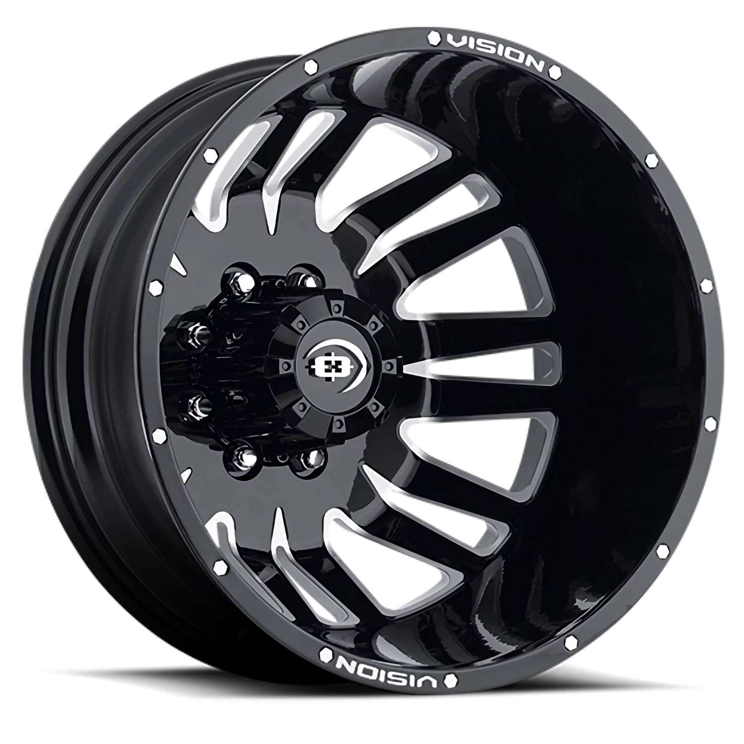 Vision Riot Vision 401 20x8.25 Gloss Black - 401H2879BMFR