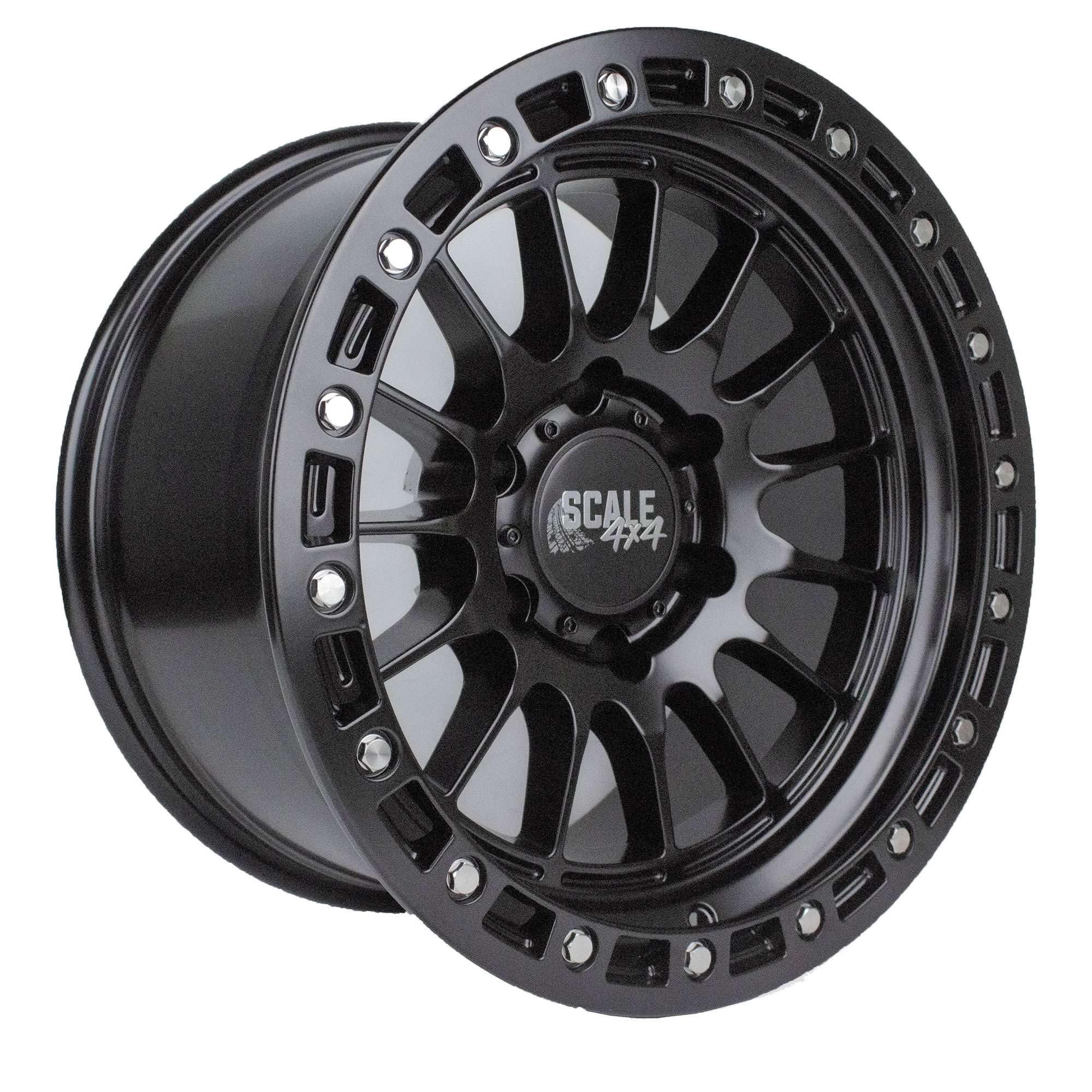 Scale 4x4 S04 17x9 Matte Black - S04-7983-N25-MBK