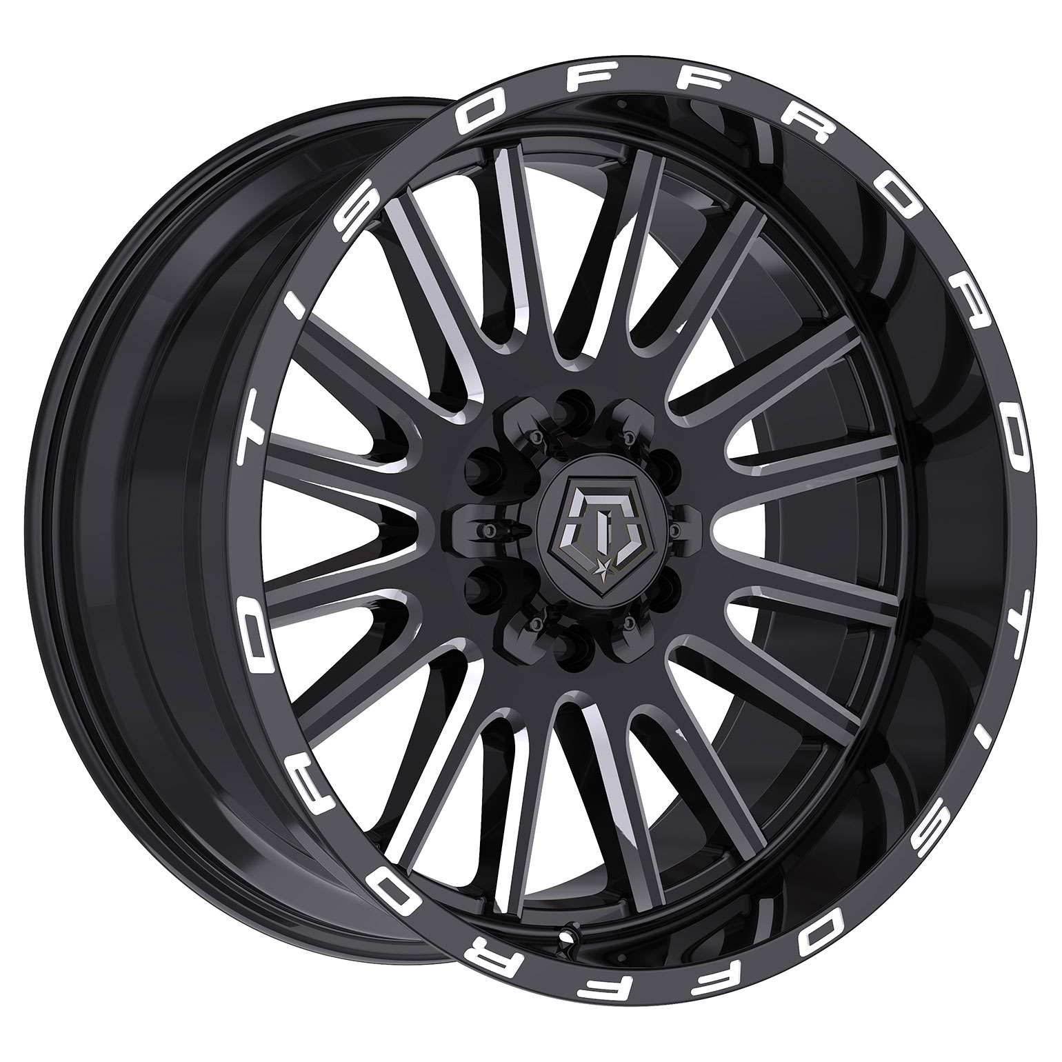 TIS Offroad 567BM 20x9 Black Milled - 567BM-2096818