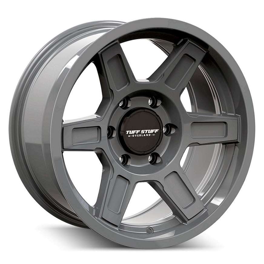 Tuff Stuff Overland Ascent TS01 17x8.5 Alpha Gray - TS01-7883AG