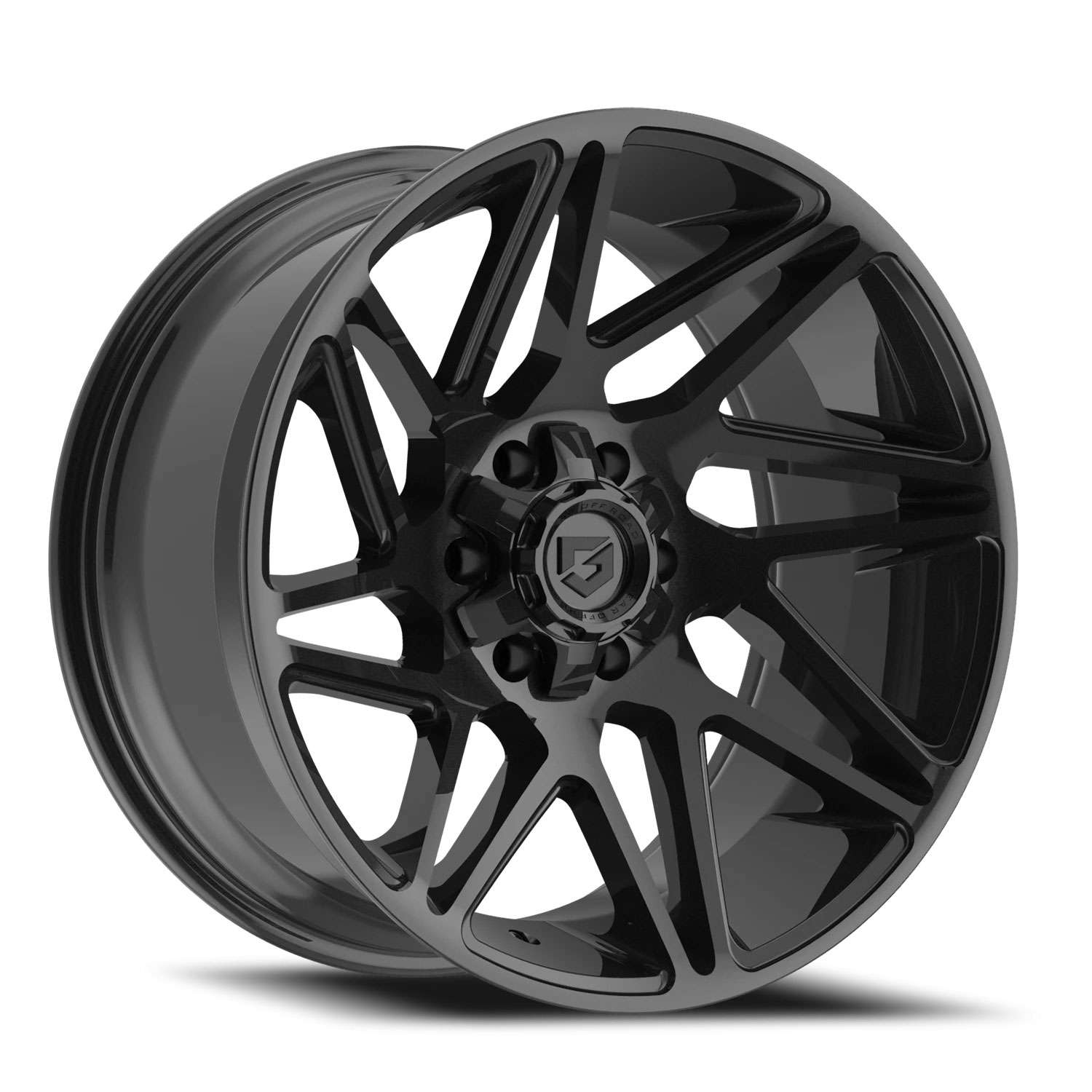 Gear Off Road Vortex 20x10 Gloss Black - 777B-2108919