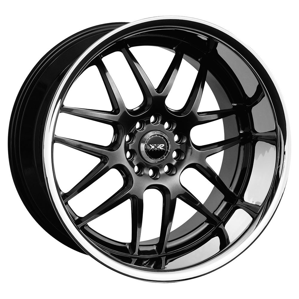 XXR 526 20x11 Chromium Black / Stainless Steel Chrome Lip - 52601432N