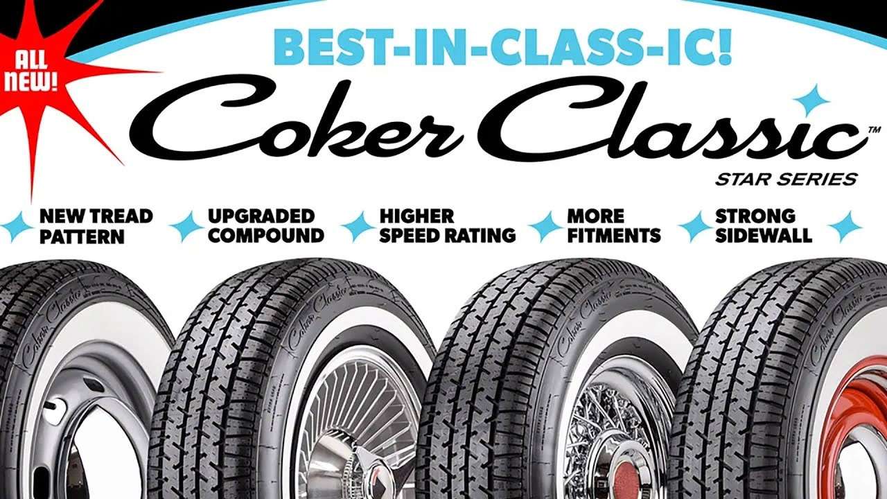 Coker Classic Whitewall Tires