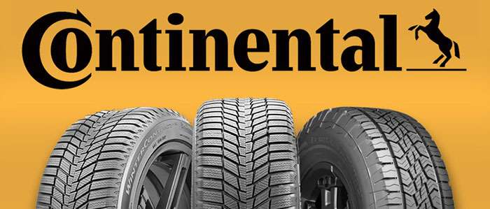 Continental tire brand logo and manufacturing technology