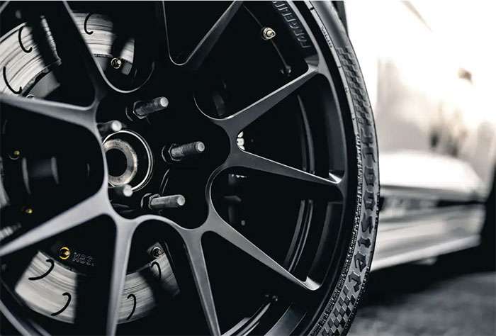 Forgeline forged performance wheel displayed on a neutral studio background