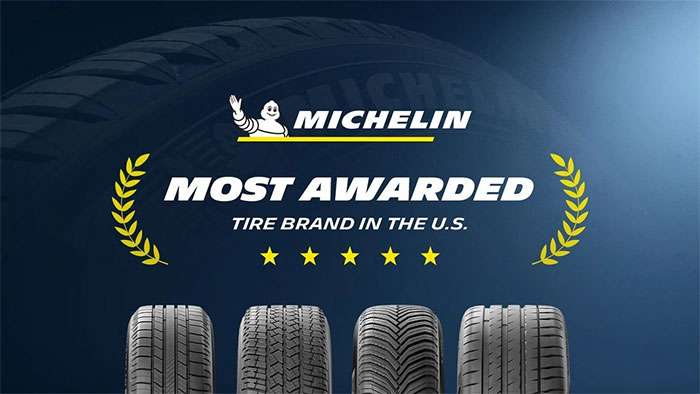 Michelin tire brand logo and products