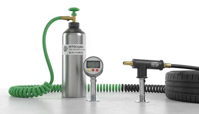 Comparison of nitrogen and air used in tires highlighting their main differences for vehicle performance