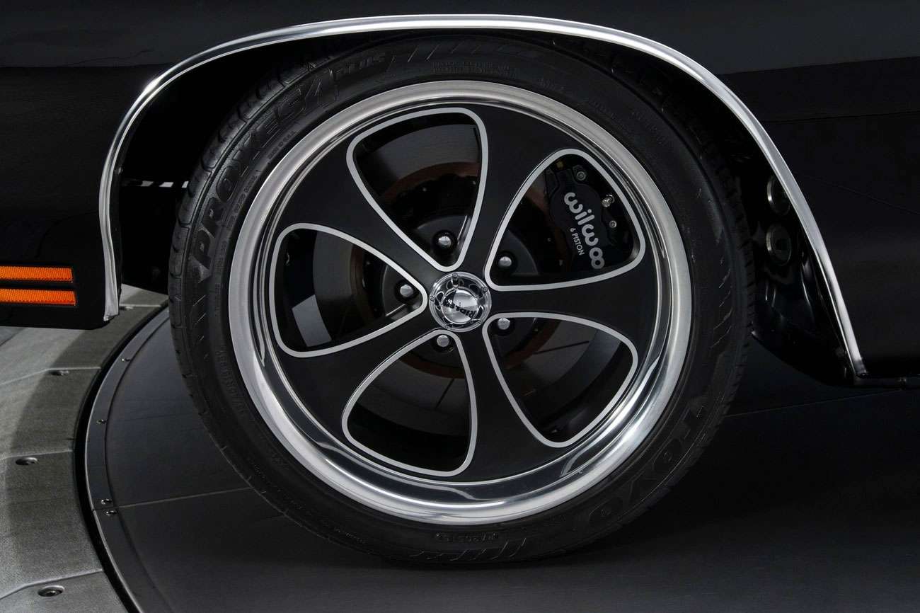 Ridler Wheel 681 Brushed Polished two-piece muscle car rim with split Y spokes