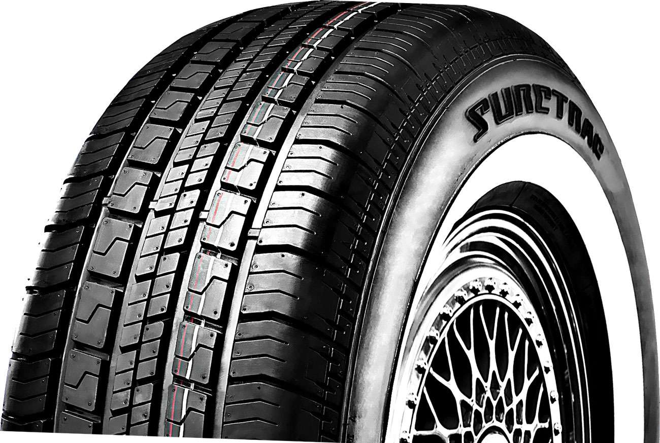 SureTrac Power Touring Whitewall Tire