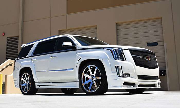 Vision Wheels on White Suv