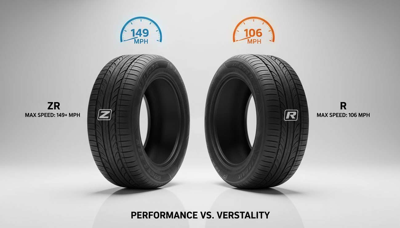 ZR Tires vs. R Tires: Understanding the Key Differences