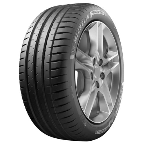 Michelin Pilot Sport 4 tire on wet road